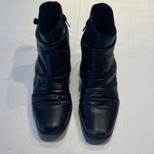 Sleek Black Ankle Booties